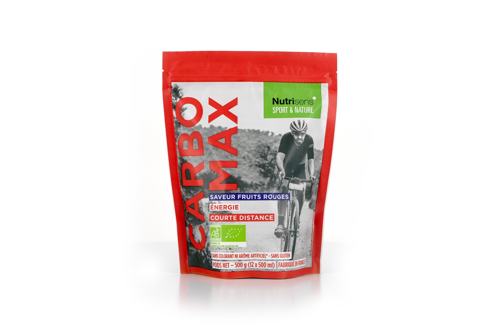 Nutrisens Sport CarboMax Bio - Fruits rouges Diététique Boissons