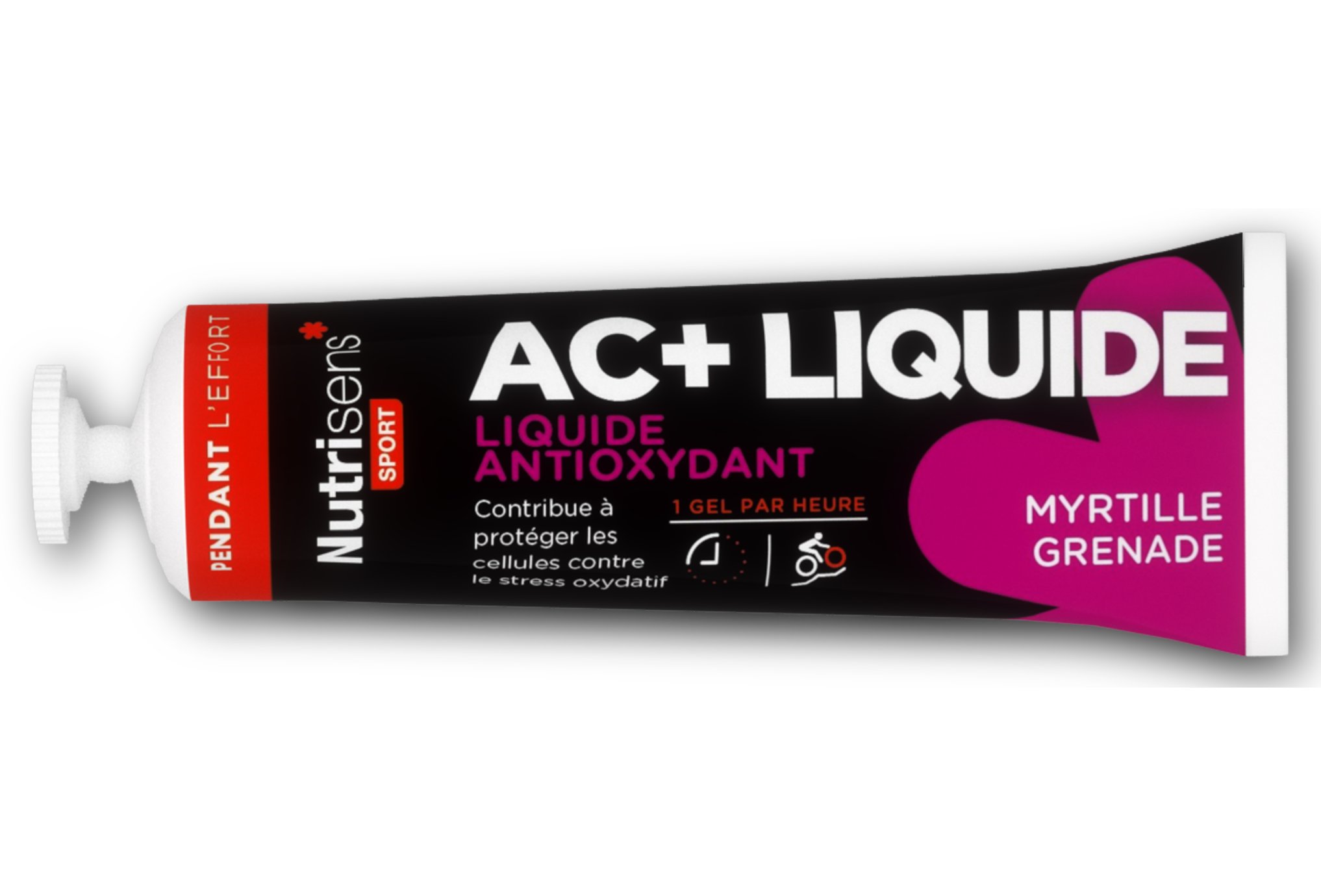 Nutrisens Sport Gel AC+ Anti-oxydant Liquide - Myrtille/Grenade Diététique Gels