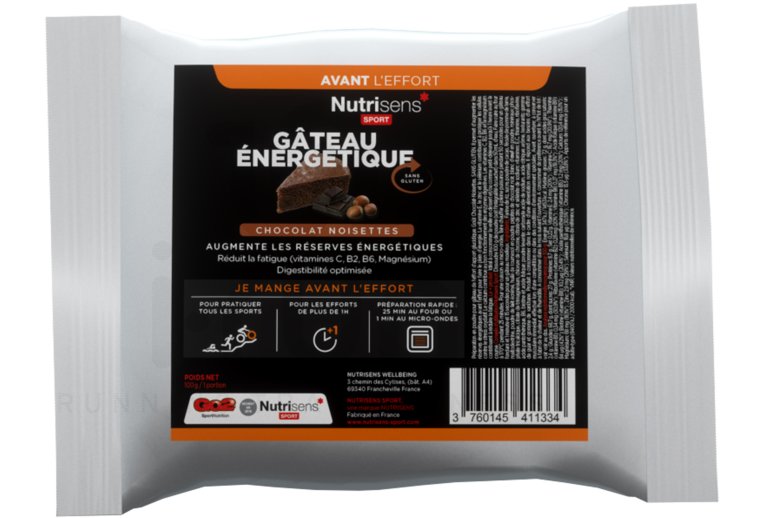 Nutrisens Sport Bolsa energ�tica-Chocolate/avellanas