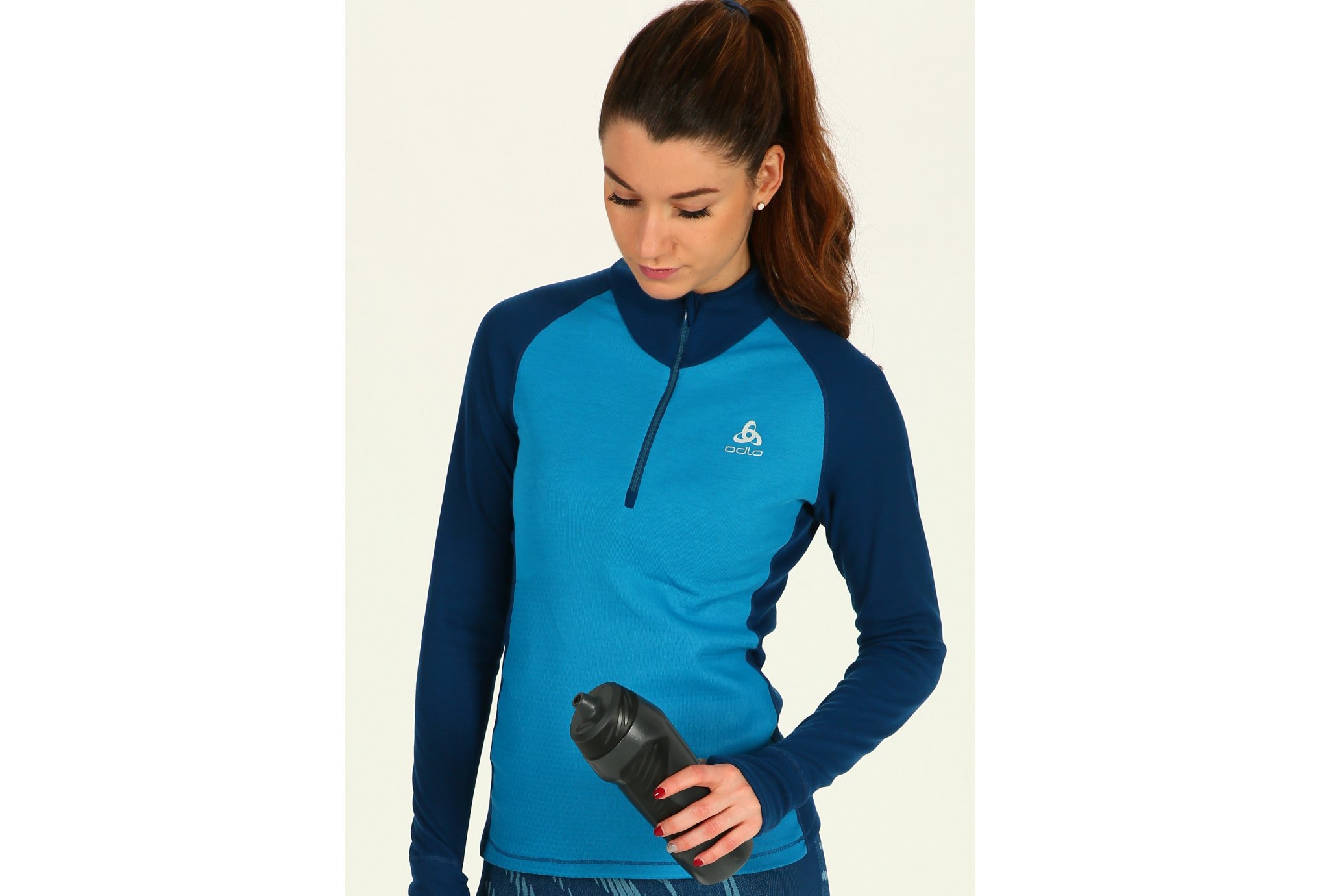 Odlo Active 1/2 zip W vêtement running femme