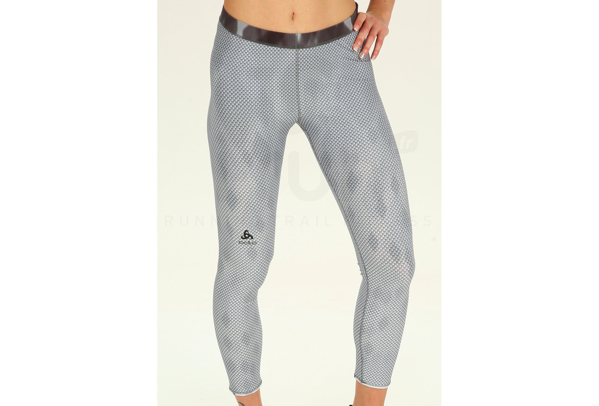 Odlo BL - Mallas Suaves Y Suaves Para Mujer, Negro