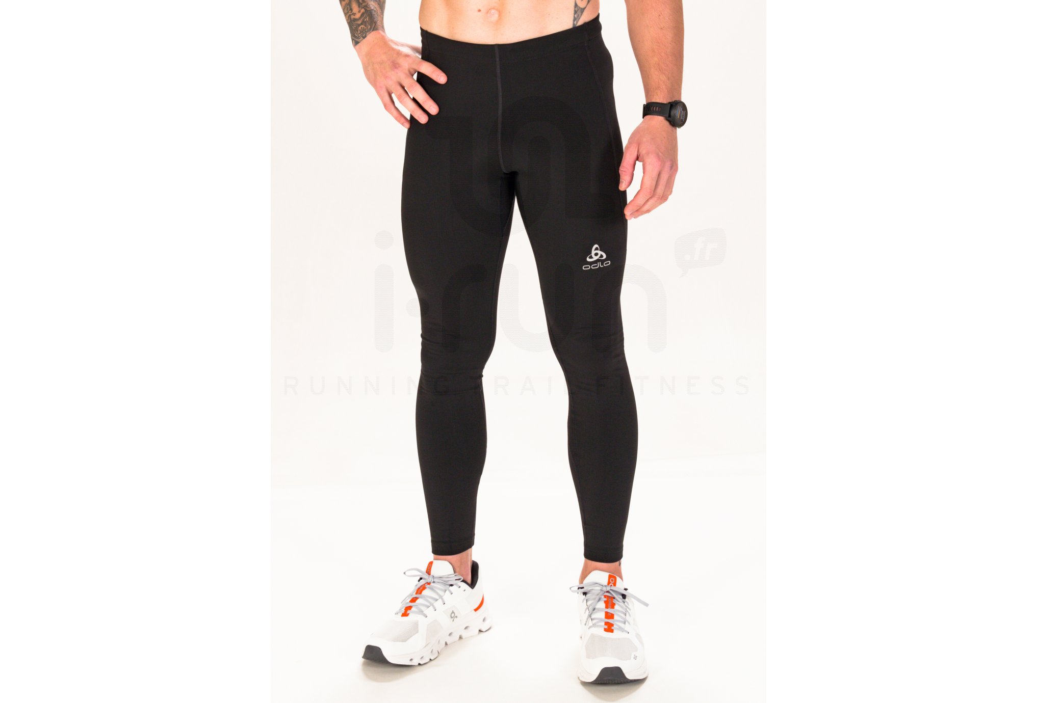 Pantaloncini Uomo Odlo Millennium Element, Tessuto Morbido E Confortevole, Libertà Di Movimento, Neri - 3