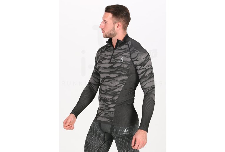 Odlo camiseta manga larga Performance Blackcomb 1/2 zip