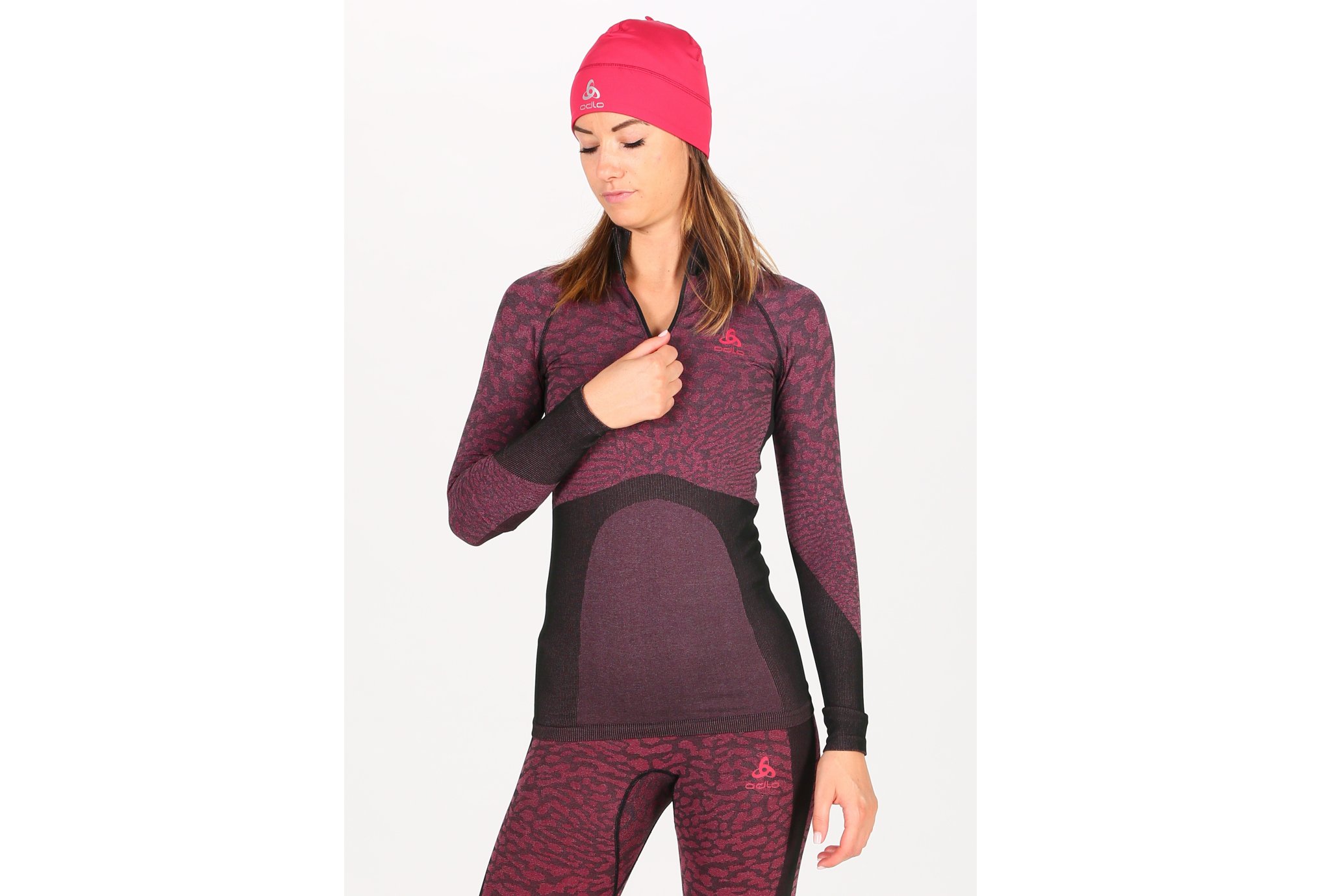 Odlo Performance Blackcomb 1/2 zip W vêtement running femme