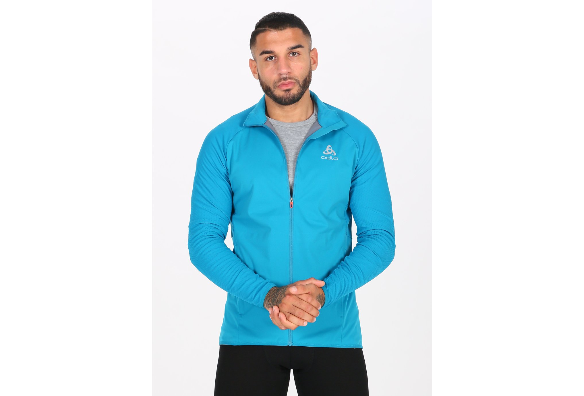 Odlo Zeroweight warm Hybrid M vêtement running homme