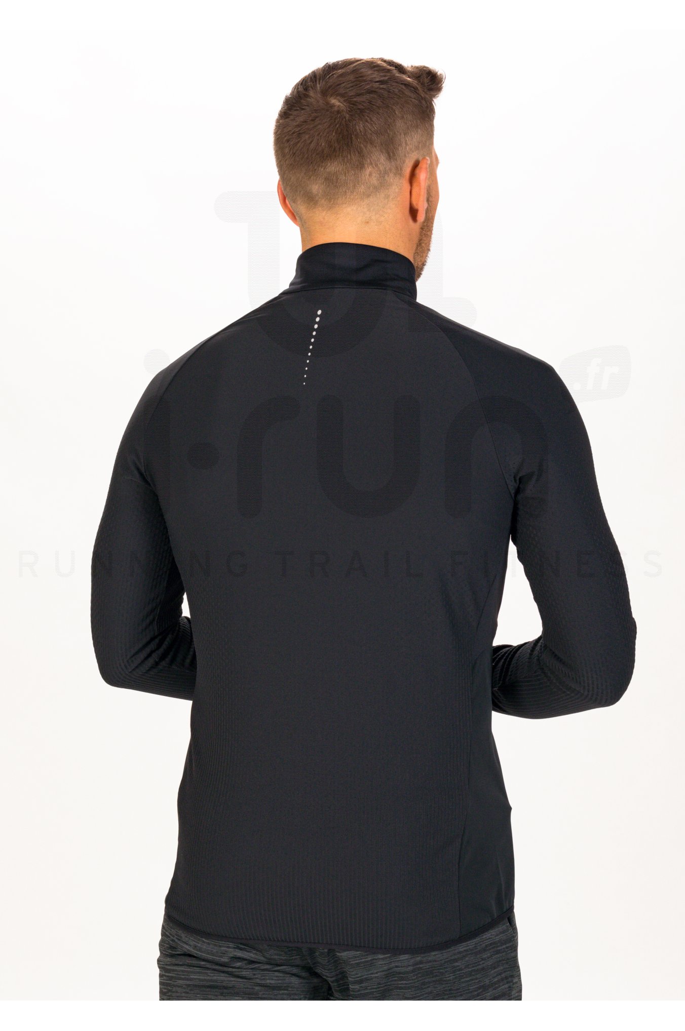 Acheter Odlo Zeroweight Warm Hybrid Veste Running Hommes-Marron En