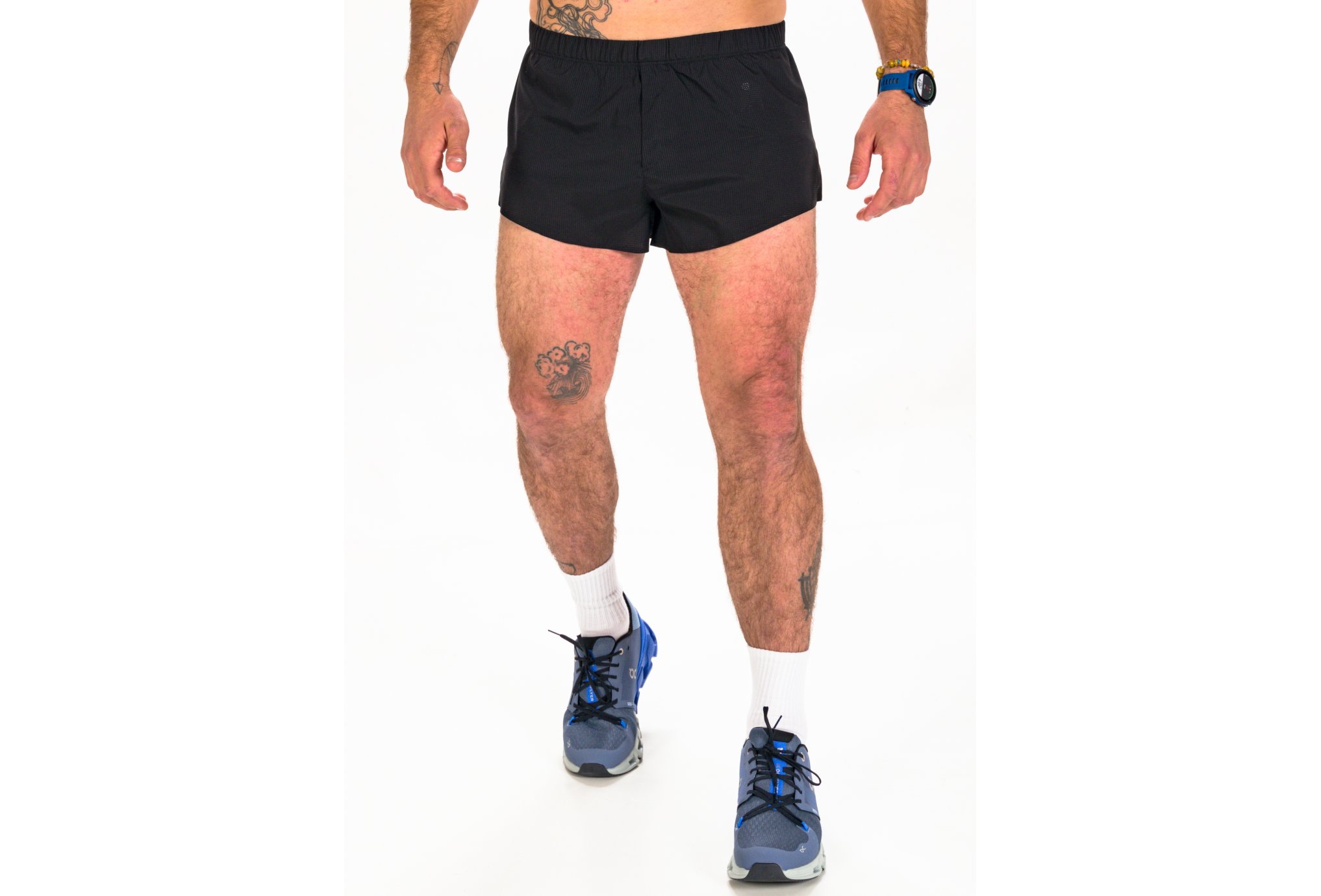 Shorts de Compression Homme pour Running et Vélo - Lot de 2 - Noir
