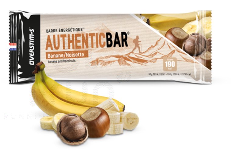 OVERSTIMS Authentic Bar - Banane/noisettes