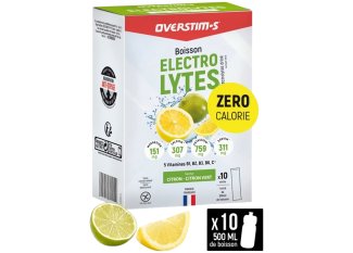 OVERSTIMS Boisson Électrolytes 80 g - Citron - Citron Vert