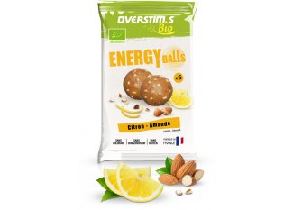 OVERSTIMS Energy Balls Bio - Limón y Almendras