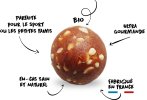 OVERSTIMS Energy Balls Bio - Chocolat noisette