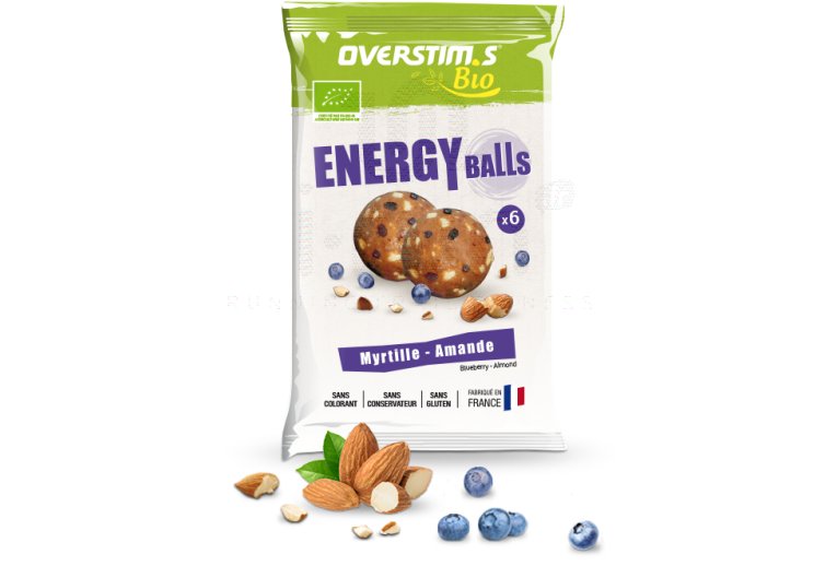 OVERSTIMS Energy Balls Organic - Blueberry Almond