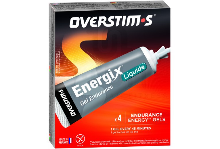 OVERSTIMS Geles Endurance Energix 3+1 - Frutos rojos
