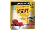 OVERSTIMS �tui Gels Energie Instantan�e Coup de Fouet 3+1 - Fruits rouges