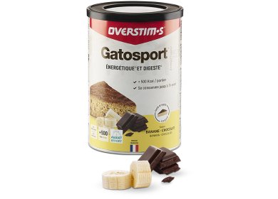 OVERSTIMS Gatosport 400 g - Banane/chocolat 