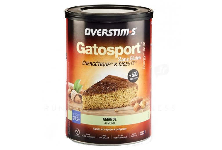 OVERSTIMS Gatosport 400 g - Amande sans gluten