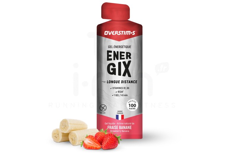 OVERSTIMS Gel Energix Aardbei banaan