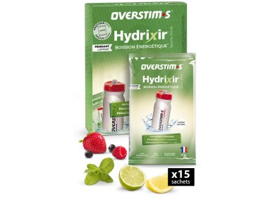 OVERSTIMS Hydrixir 15 sachets - Assortiment d'arômes