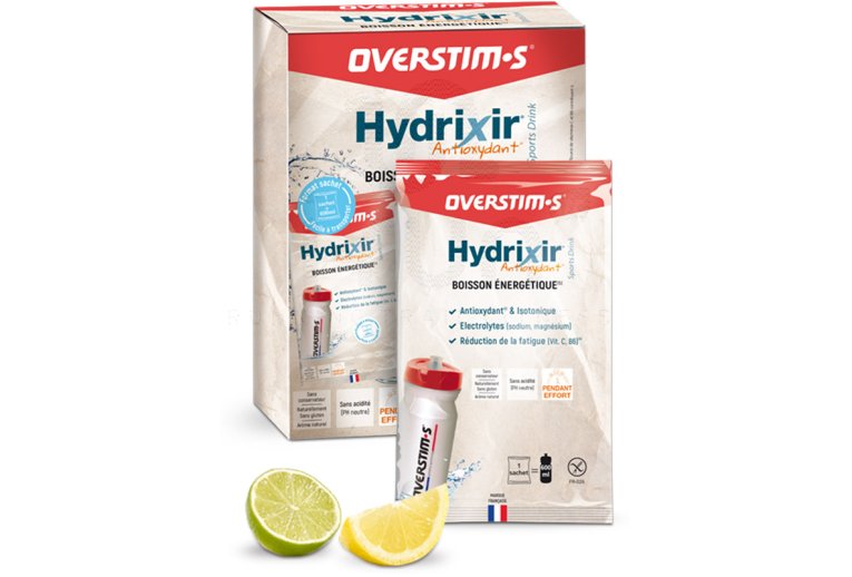 OVERSTIMS Hydrixir 15 sachets - Citron/citron vert