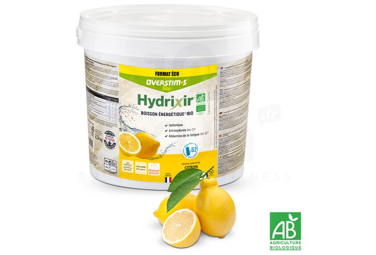 OVERSTIMS Hydrixir 2,5 kg Bio - Citron