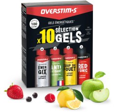 OVERSTIMS Pack nergtique Slection Performance Liquide 10 Gels
