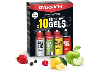 OVERSTIMS Pack nergtique Slection Performance Liquide 10 Gels