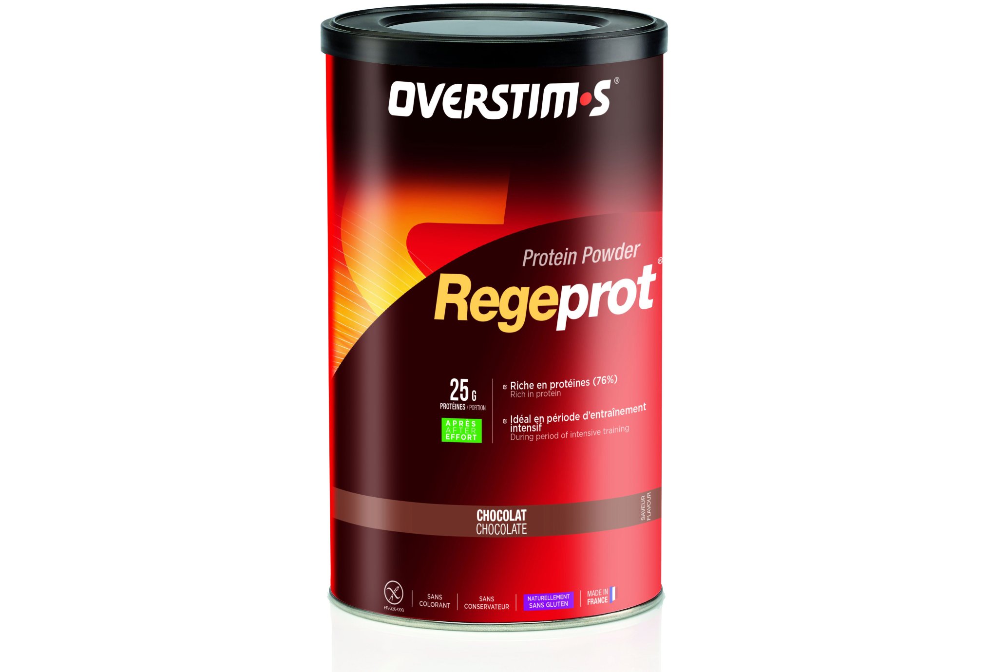 OVERSTIMS Regeprot 300 g - Chocolat Diététique Protéines / récupération