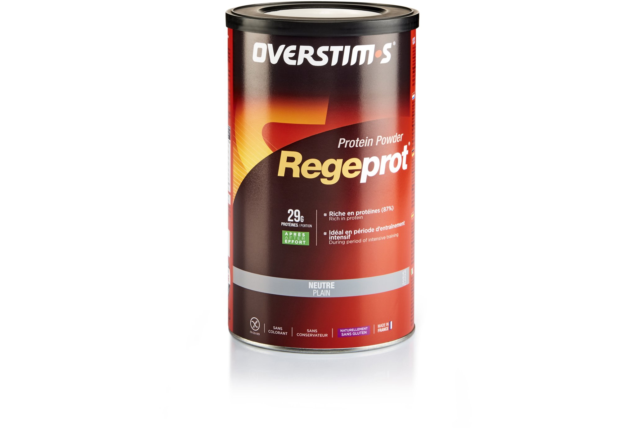 OVERSTIMS Regeprot 300 g - Neutre Diététique Protéines / récupération