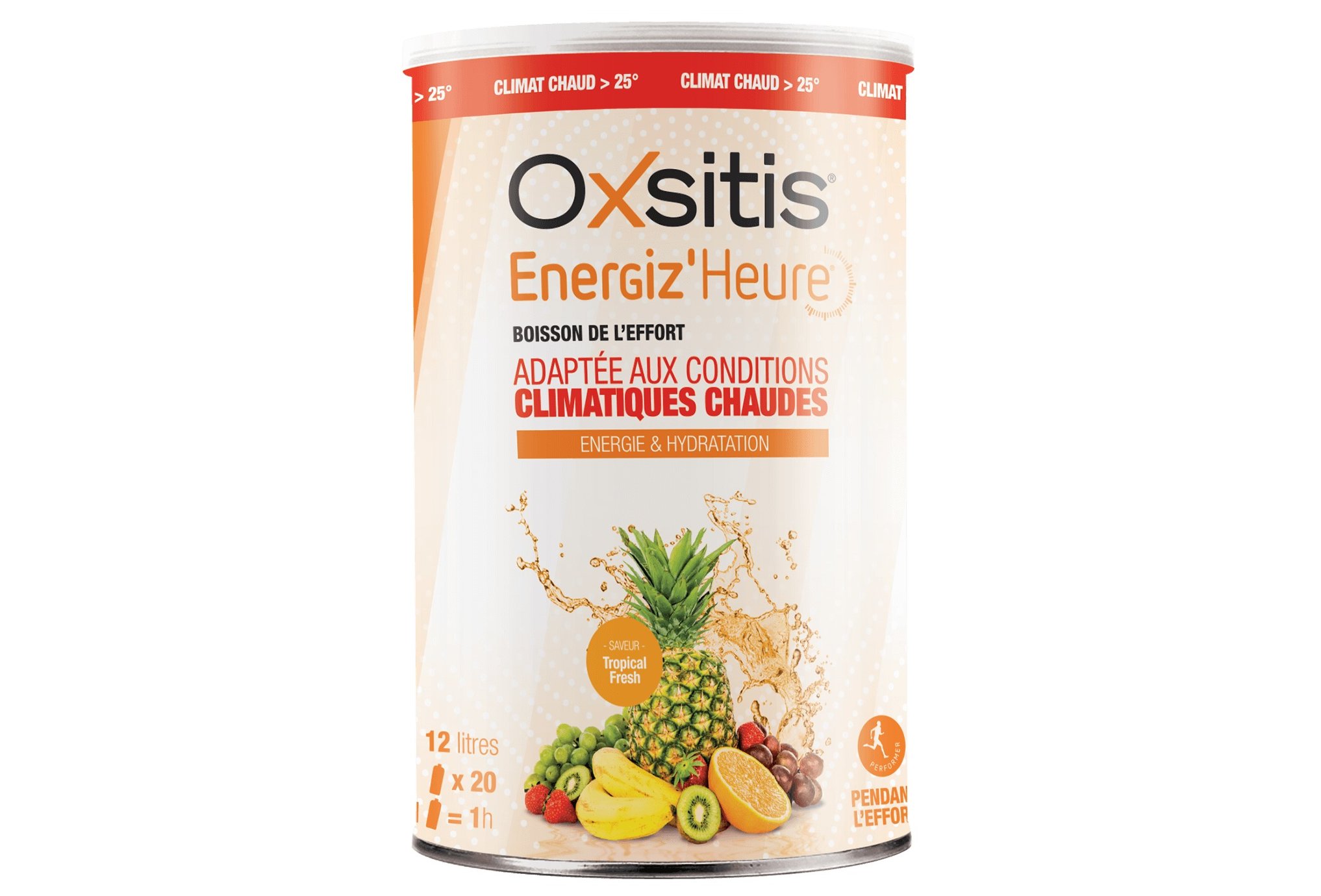 Oxsitis Boisson Energiz'Heure Climat Chaud - Tropical Fresh Diététique Boissons