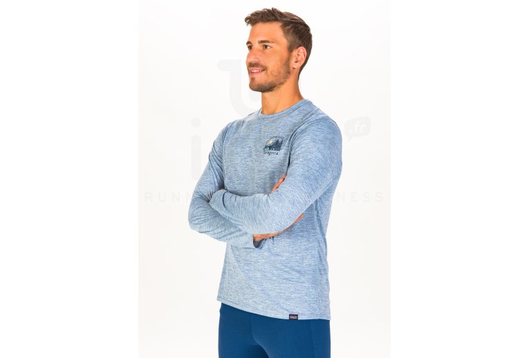 Patagonia camiseta manga larga Capilene Cool Daily Graphic