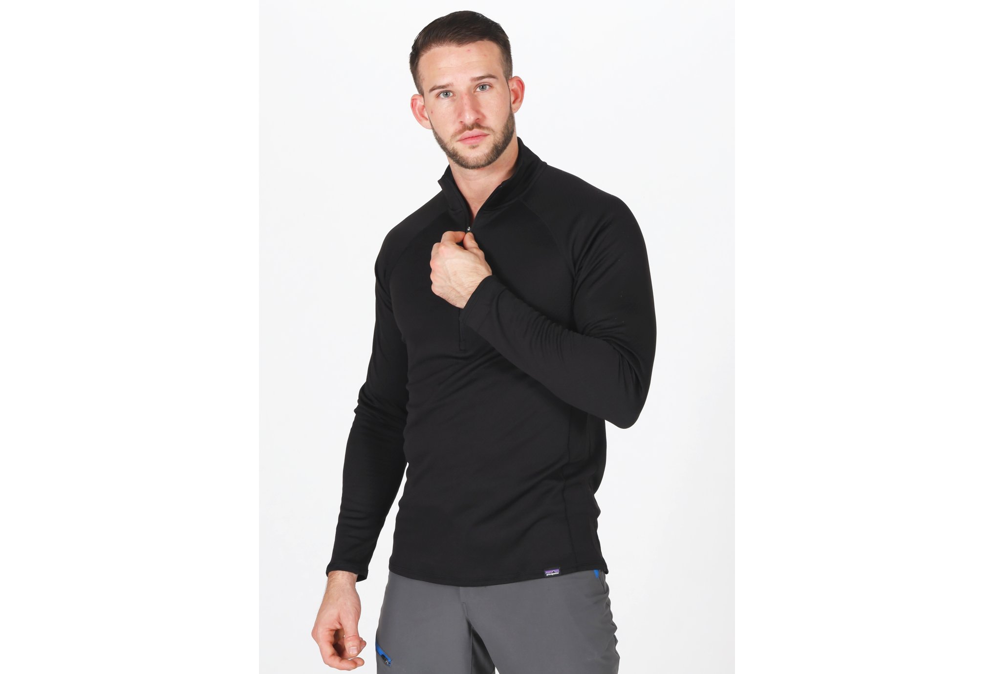 Patagonia Capilene Midweight Zip-Neck M vêtement running homme