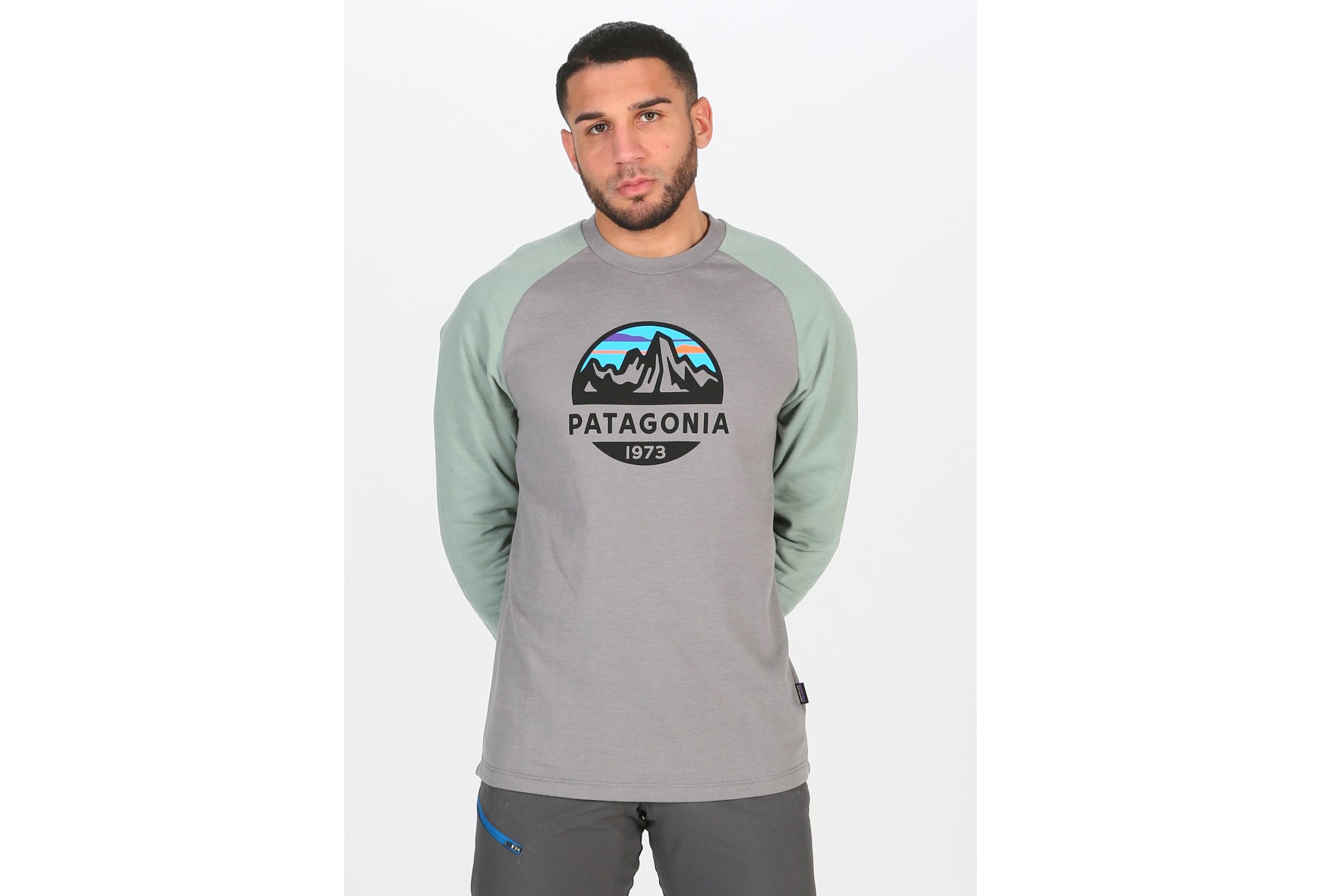 Patagonia Fitz Roy Scope Lightweight Crew M vêtement running homme