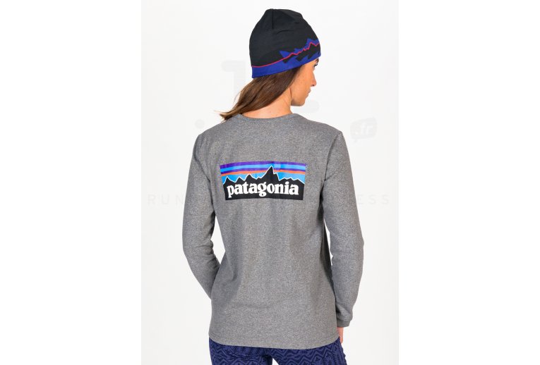 Patagonia camiseta manga larga P-6 Logo Responsibili-Tee