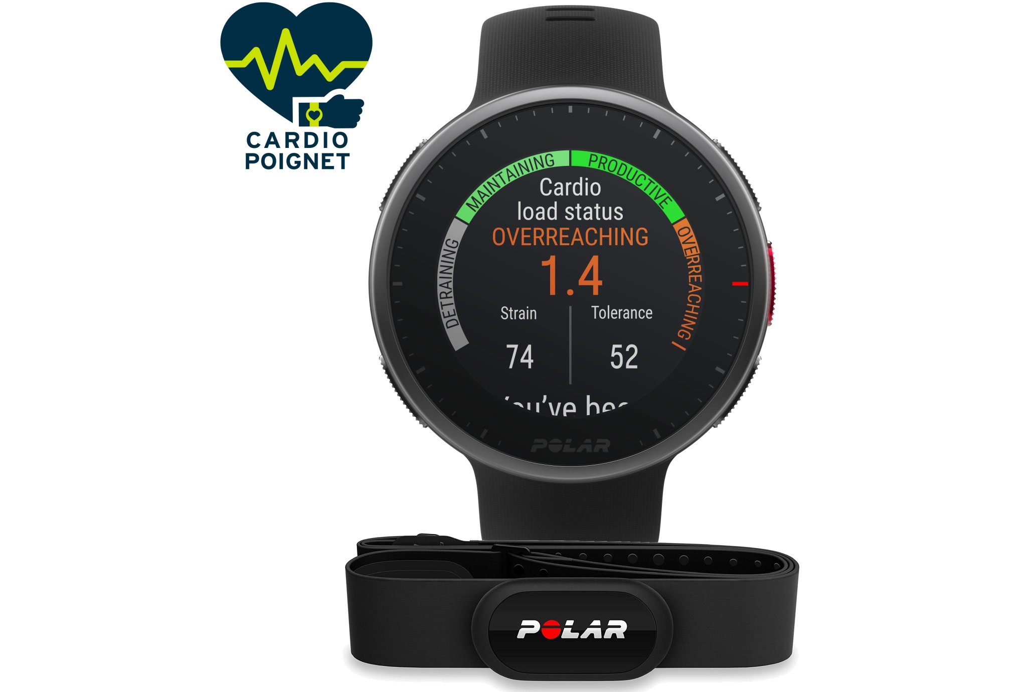 Polar Vantage V2 Pack H10+ - taille M/L Cardio-Gps