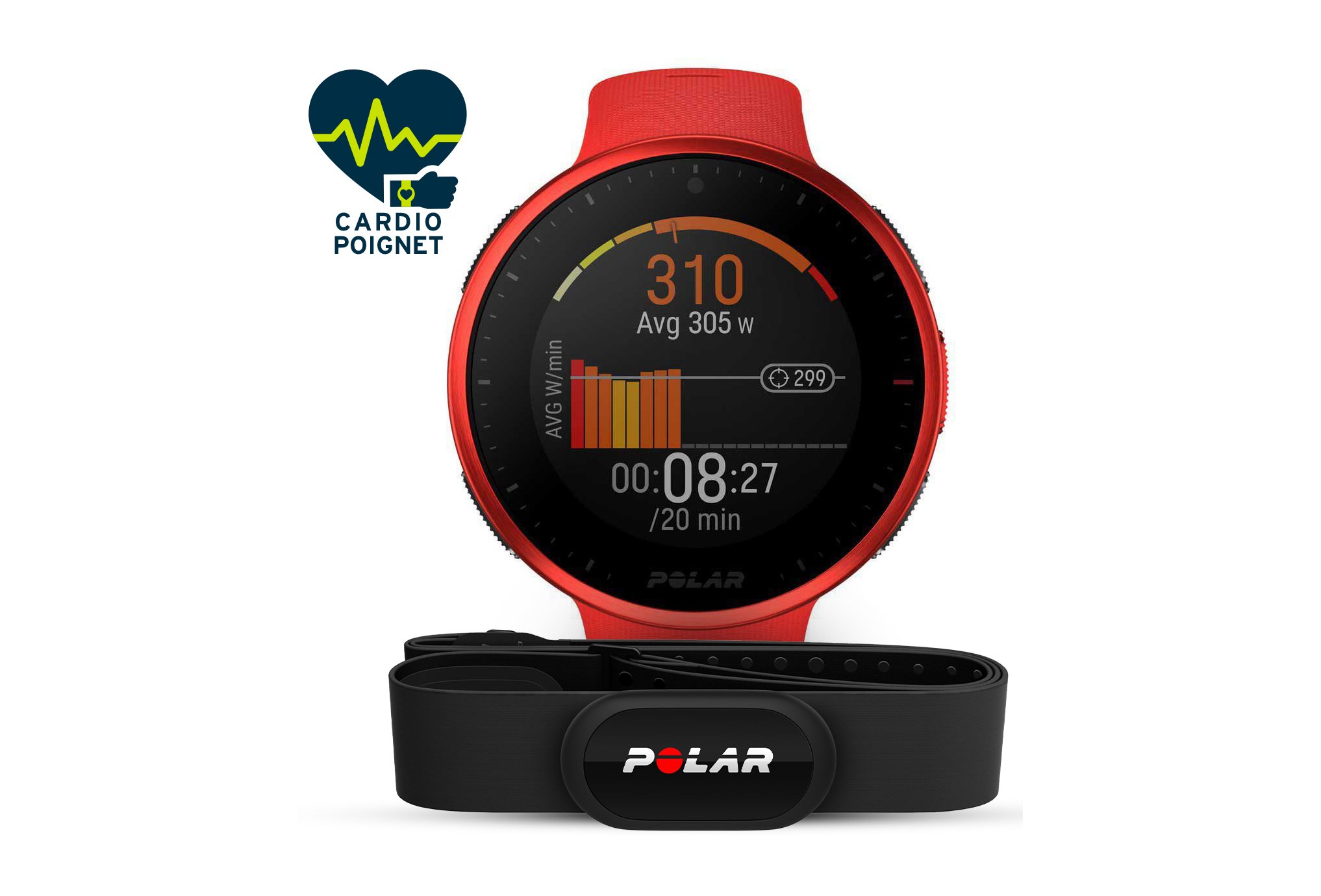 Polar Watches Polar Vantage M With H10 Polar Vantage V3 Black H10