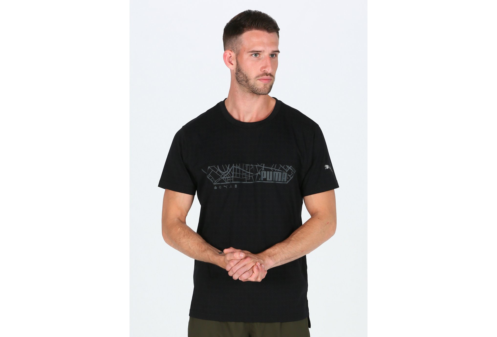 Puma Energy Triblend Graphic M Diététique Vêtements homme