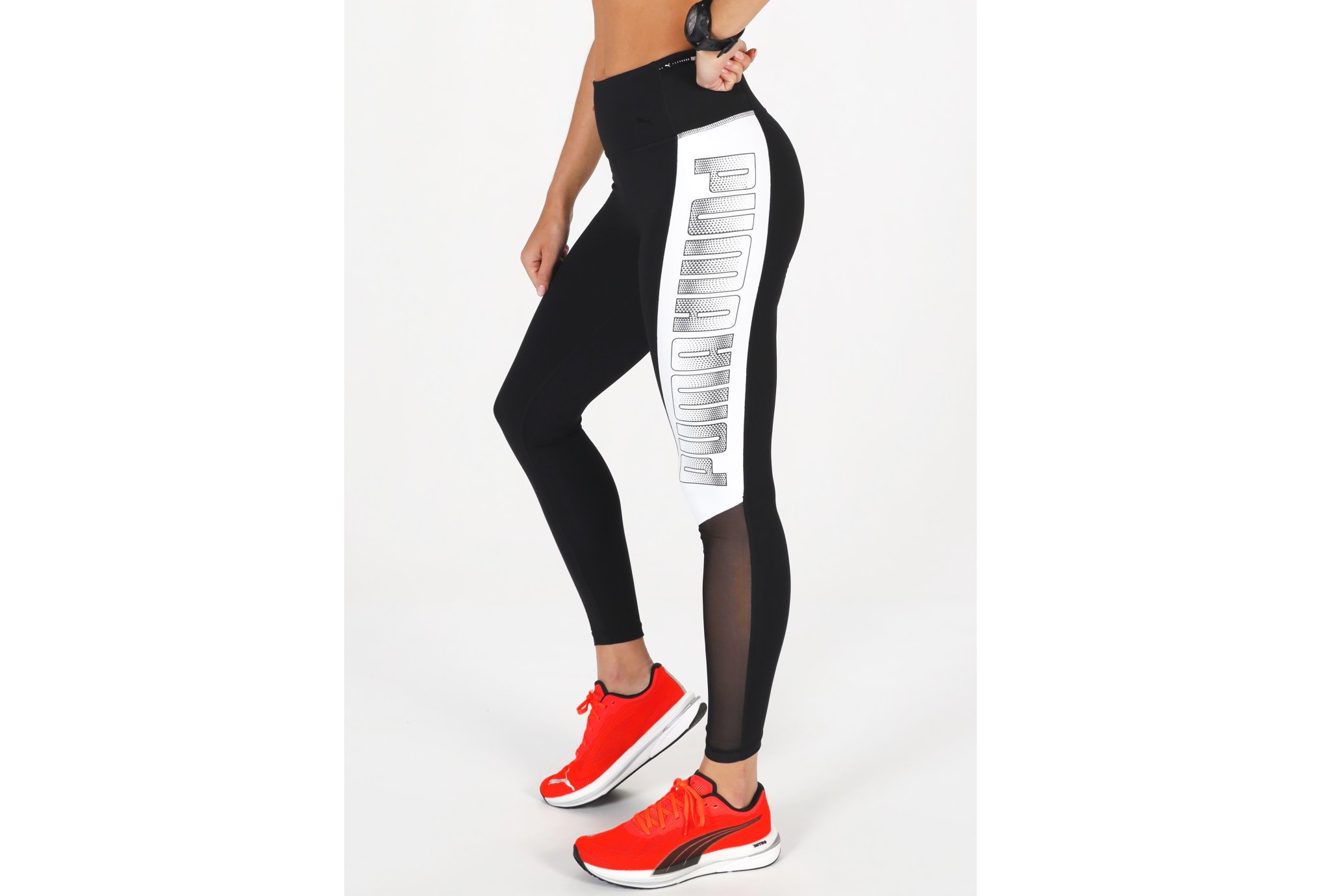 Puma Logo Block 7/8 W vêtement running femme