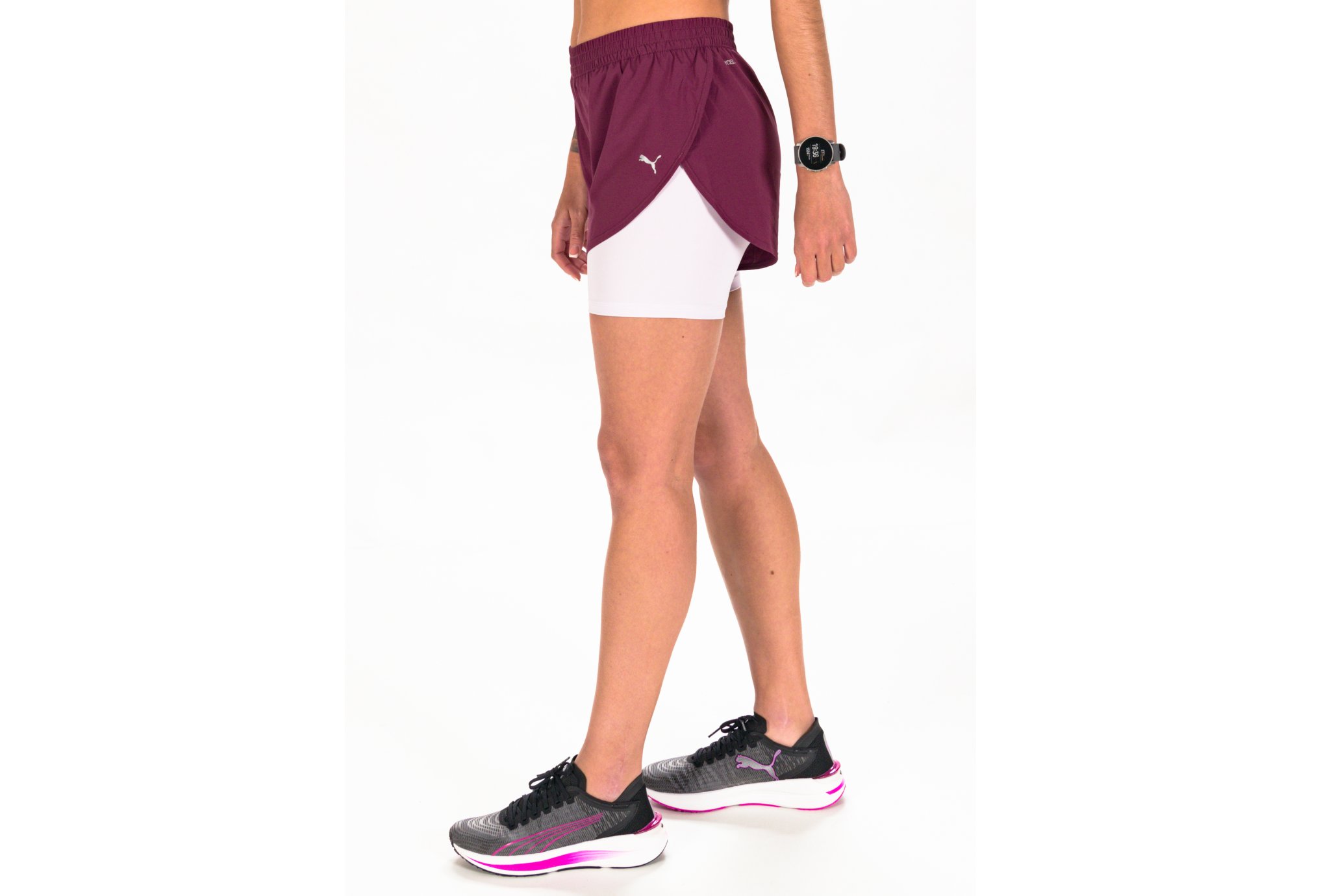 Puma Pantalón Corto Run 2 En 1 En Promoción | Mujer Ropa Pantalones ...