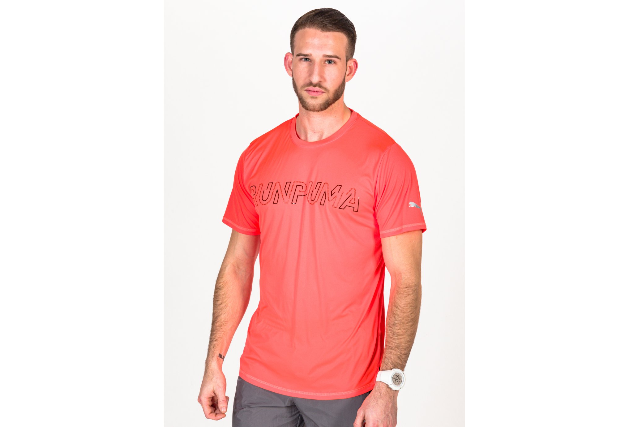 Puma Run Logo M Diététique Vêtements homme