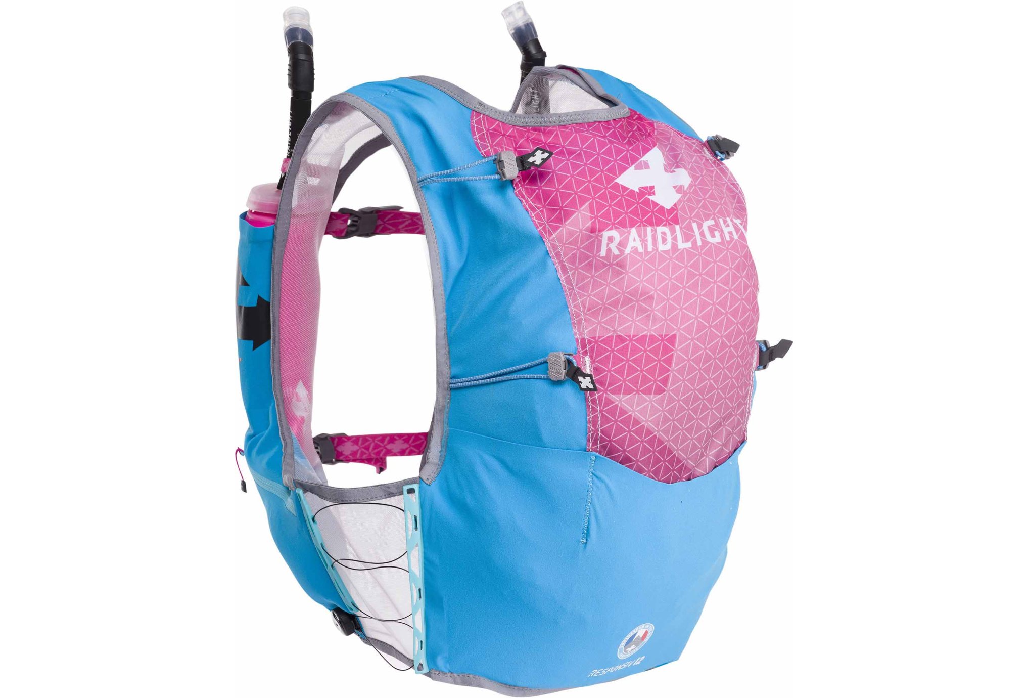 Raidlight Responsiv Vest 12L + 2 EazyFlask 600 mL W Sac hydratation / Gourde