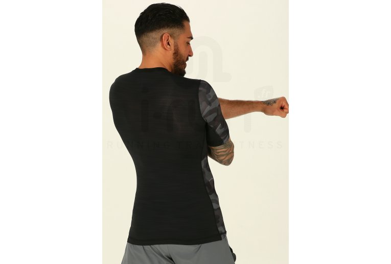 Reebok Camiseta manga corta de Compresi�n  ActivChill Print