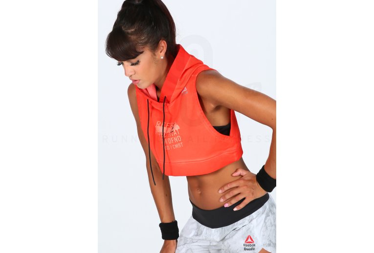 Reebok Sudadera sin mangas Combat Glory
