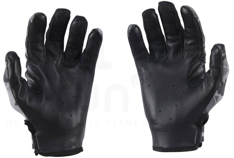 guantes reebok hombre gris