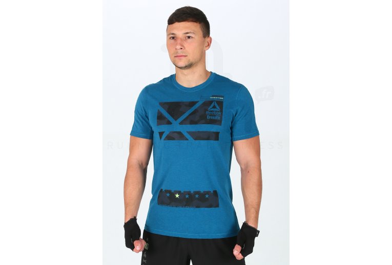 Reebok Camiseta manga corta Crossfit Performance Blend Graphic
