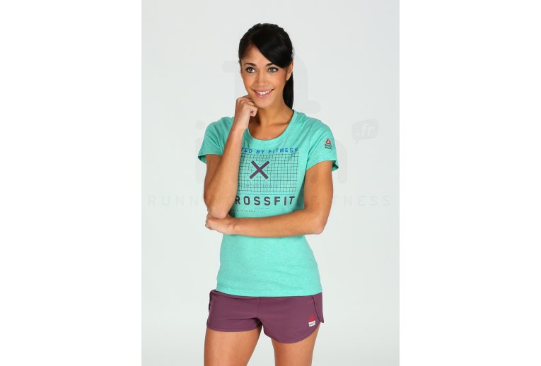 Reebok Camiseta manga corta CrossFit Poly Blend