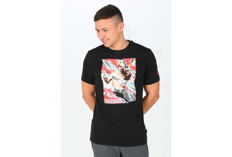 Reebok Camiseta manga corta CrossFit Pukie Collage
