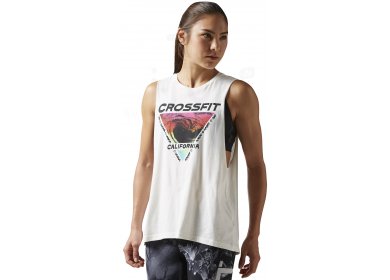 Reebok Crossfit Retro Cali Muscle Tank W 