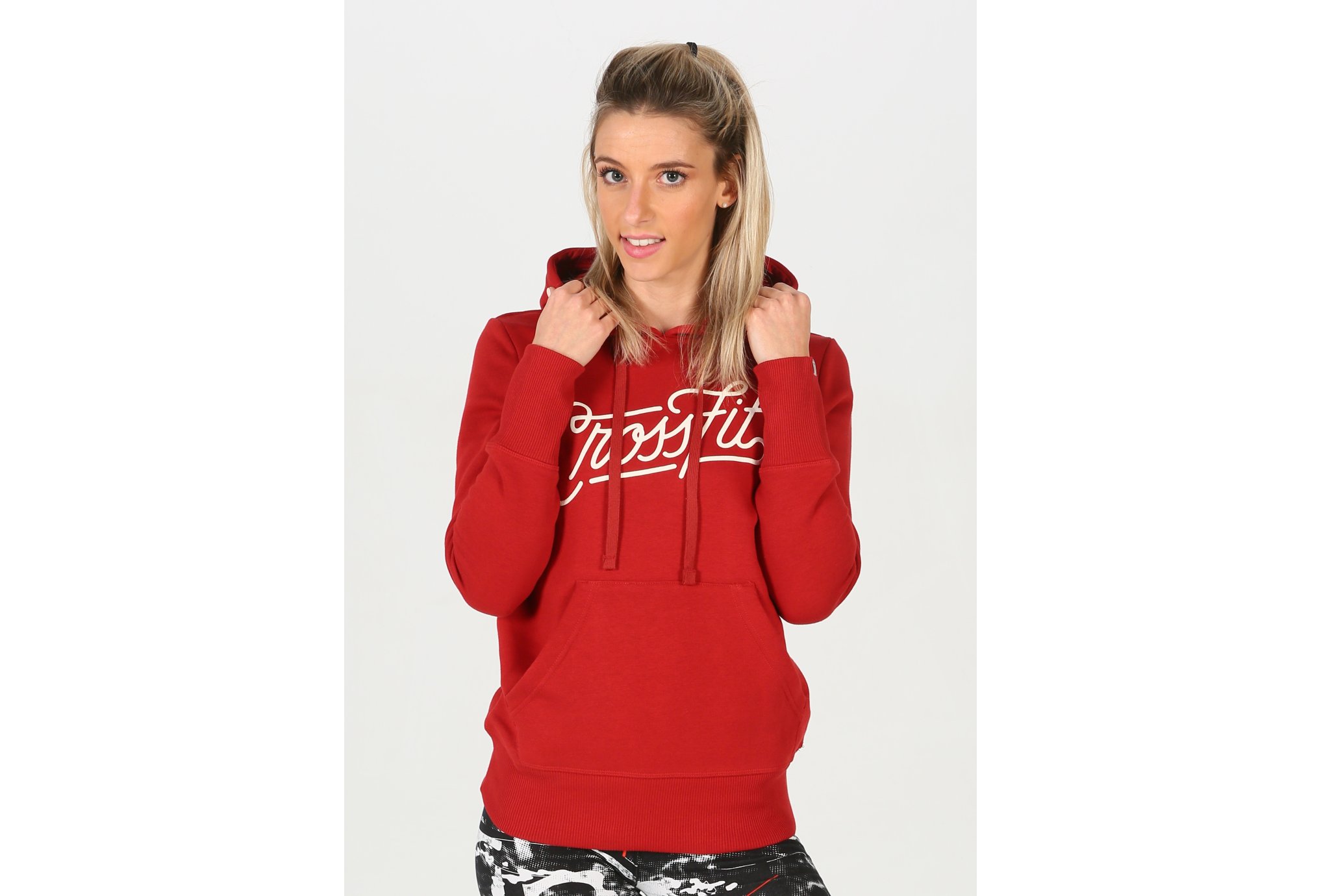 Reebok Sudadera CrossFit Script en promocion Mujer Ropa Crossfit Training Reebok