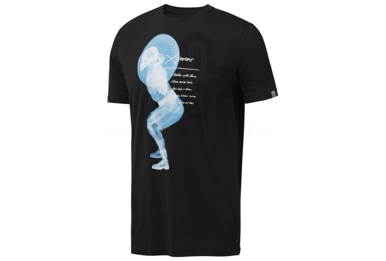 Reebok Camiseta manga corta CrossFit X-Ray Squat
