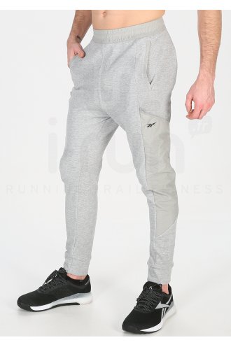 pantalon reebok homme argent